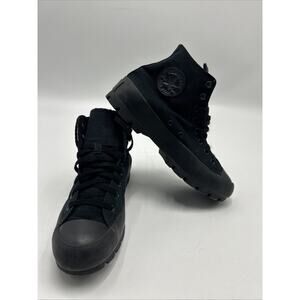 Converse Chuck Taylor All-Star Lugged Sneakers Women 10 Black High Top 569891C